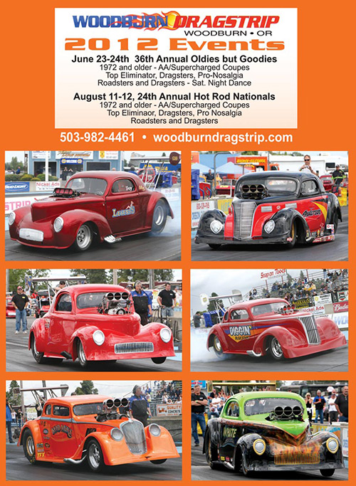 Woodburn Dragstrip 2012 Events