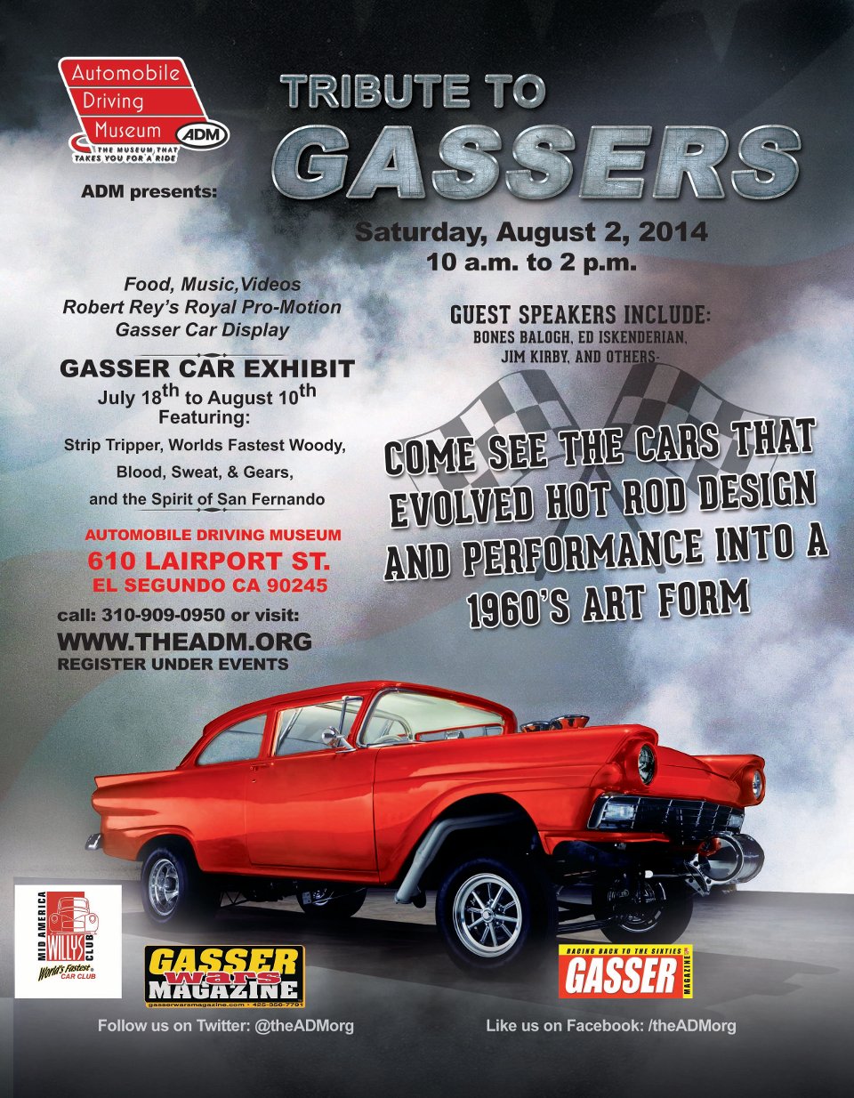 2014 Automobile Driving Museum Events