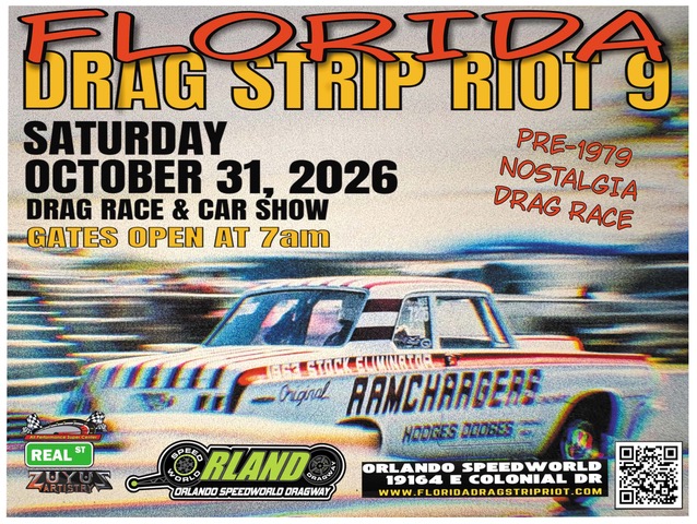 poster of the Florida Drag Strip Riot 9
